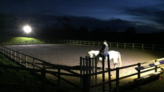 Battery Powered lighting for Equestrian - FloodLight