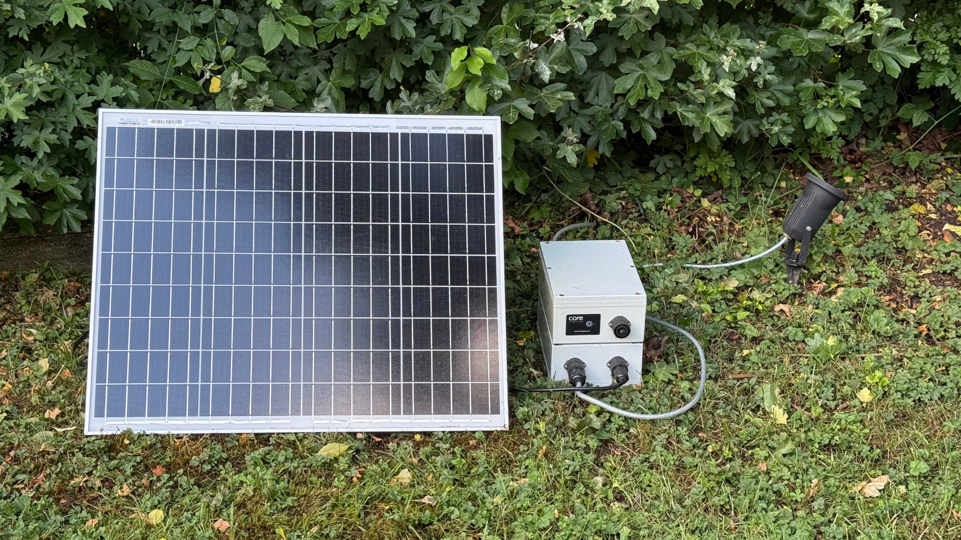 Solar Powered Lighting at core lighting 2