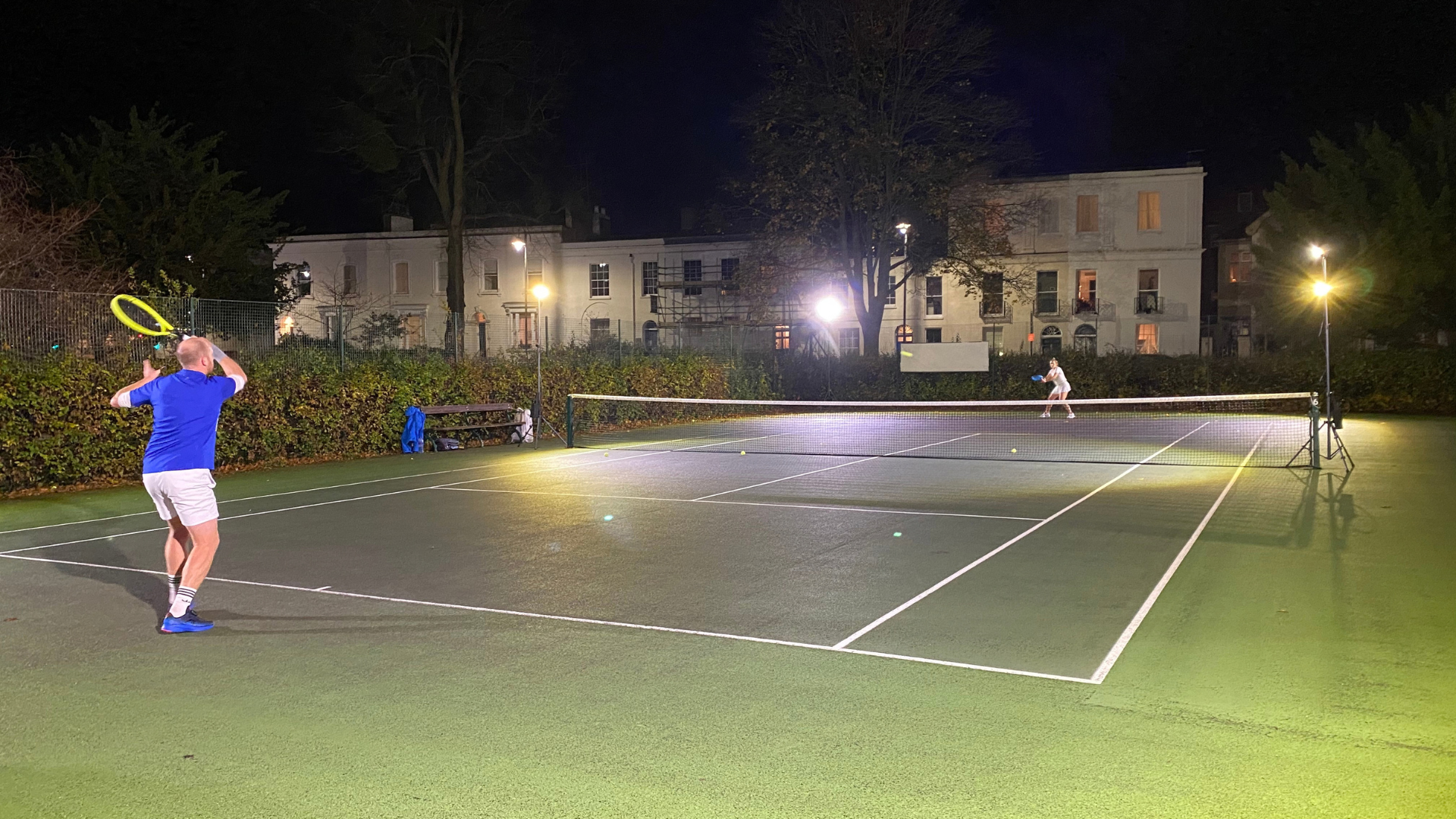 core lighting flood light tennis
